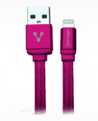 Cable Lightning VORAGO CAB-119 - Rosa, 1 m, Cable Lightning Cable Lightning VORAGO CAB-119 - Rosa, 1 m, Cable Lightning
